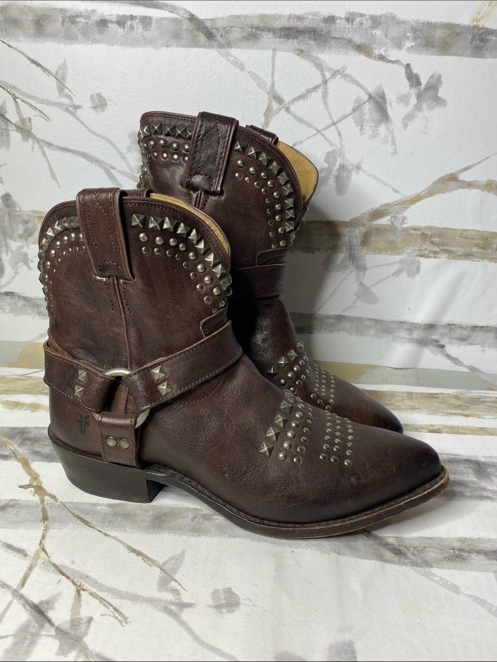 Frye Billie Biker Studded Boots